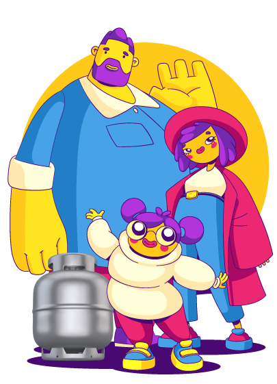 Ilustração de boas-vindas